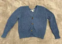 🌹C&C California Blue Cardigan, Small