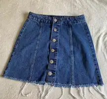 Denim Skirt Size 00