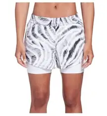 DSG Women's 2-in-1 Zebra Print Shorts