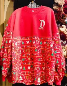 34. DISNEYLAND XMAS Snack adult Spirit Jersey SMALL/PTP:22”/LENGTH:28”