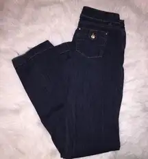 White House Black Market Trouser leg jeans size 33