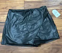 Arula Altar'd State faux leather skirt