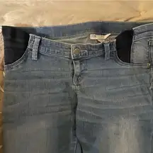 Liz Lange Side Panel Stretch Maternity Jeans