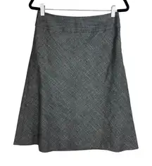 The Limited Black Fully Lined A-Line Skirt Size S