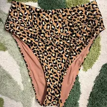 Cheetah Print Bikini Bottoms