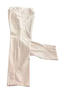 J. Jill slim fit pink jeans pants size 12