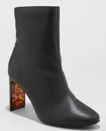 Black Ankle Booties 