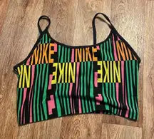 Nike Multicolor Logo Crop Tank Top