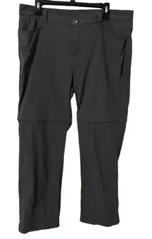 EDDIE BAUER Sport Women's Outdoor‎ Zip Off Convertible Shorts Hiking Pants Sz 14