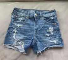 high rise shorts