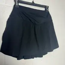 Halara Black Athletic Skort Women's Size Small Tennis Golf Workout