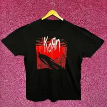 Korn Shadow Man Retro Style Rock tshirt size 2X