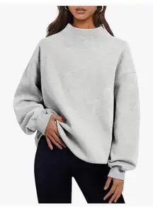 Women’s Mock Neck Sweatshirt 