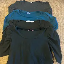 Motherhood, Maternal America, Chaiken, Maternity Tops Bundle of Four Size Small