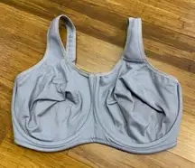 Wacoal 855170 Simone Full Figure Underwire Full Coverage Sports Bra Lilac 34H