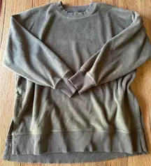Aerie Oversized Fleece Sweatshirt Size Medium