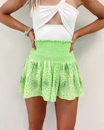 Lime Swing Shorts