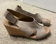 Cork Wedge Sandals
