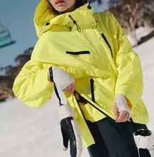 NWT Free People Peak To Peak Popover in Lemon