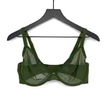 CUUP The Plunge Bra Moss 34E