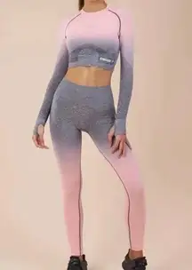 light pink/grey ombre seamless