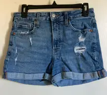 🌞Old Navy O.G. Short High Rise Distressed Ripped Denim Shorts