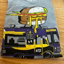 Viking tee Gray with Colorful Graphic Minnesota