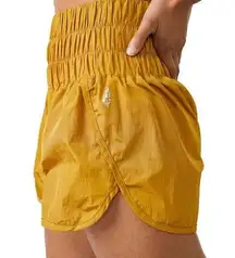 FREE PEOPLE FP MOVEMENT | The Way Home Shorts Golden "Honey" Yellow | Medium