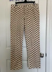 EUC | Pacsun women’s low rise straight patterned jeans — size‎ 26