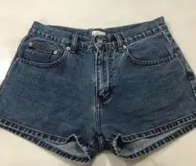 Calvin Klein Vintage High Rise Denim Shorts Size 3