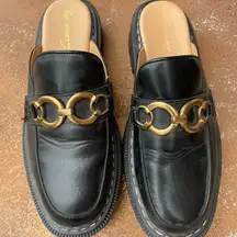 Circus by Sam Edelman Women's Elena Lug-Sole Mules sz 8.5