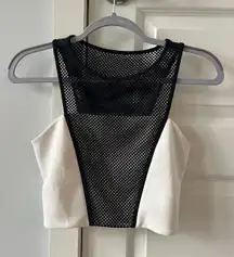 Mesh Crop Top