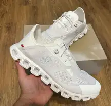 ON CLOUD COAST white running athletic training shoes sneakers new 