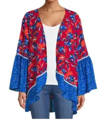 Women’s The Pioneer Woman Light Weight Cardigan Kimono Floral XXL/XXXL