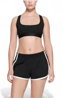 ✨Skims Track Dolphin Shorts in Black Size Small