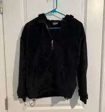 Juicy Couture Fuzzy Black Jacket – Size Small