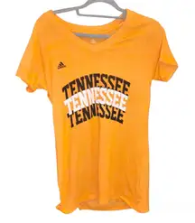 Adidas Tennessee Vols V Neck‎ shirt orange size large