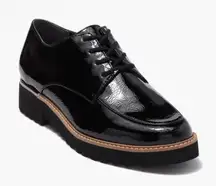 Franco Sarto Black Lace Up Shoes(Size 6.5M)