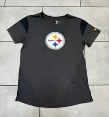 Nike NFL Team Apparel Pittsburgh Steelers Grey Tee - Small