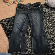 American eagle artist crop jeans 8