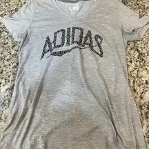 Adidas Ultimate Tee in Heather Gray