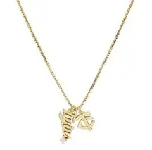 Bijoux Sport by Luv Aj MLB Minnesota Twins Gold Plated Logo Charm Necklace