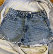 Pacsun high rise denim shorts