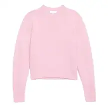 FRAME 100% merino wool long sleeve crew neck knit lightweight sweater top sz XS