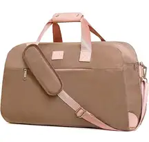 Weekender travel carry on duffel bag
