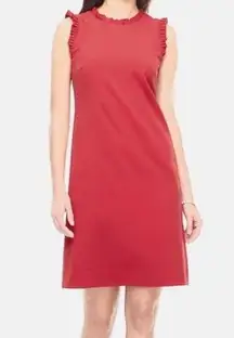 ruffle neck suit dress lightweight, spring, summer Style Size 8P