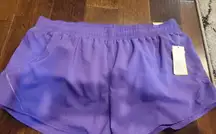 All in Motion Women's Vibrant Purple Athletic Shorts Size XXL NWT Inner Brief Li