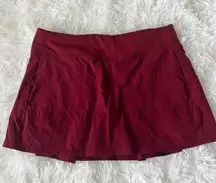 Pleated Active Skirt