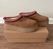 NWT  Chestnut Tazz Platform Tasman Slippers Shoes Womens Size 7