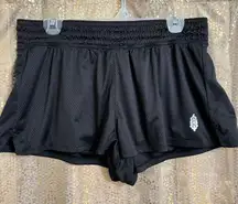 Free People Movement Black Jersey Hoop Shorts Large